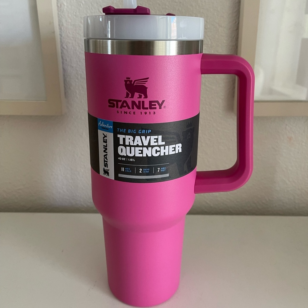 Stanley 40 oz. Adventure Quencher Tumbler in Azalea